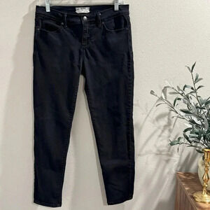 Free People Dark Wash Skinny Jeans Size 28